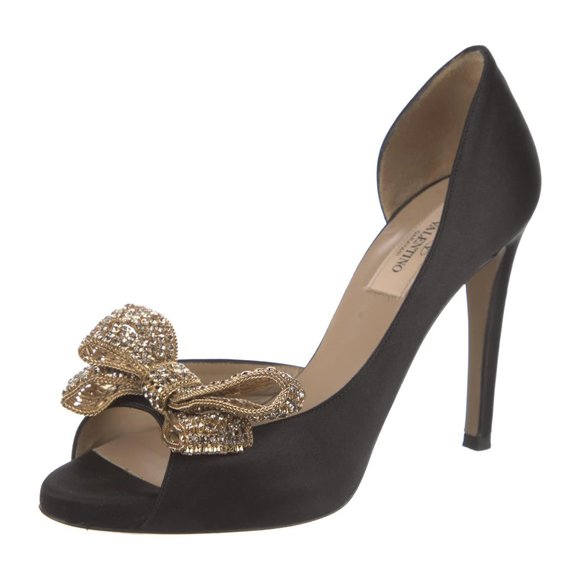 VALENTINO Satin  Pumps - Picture 1 of 4
